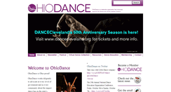 Desktop Screenshot of ohiodance.org